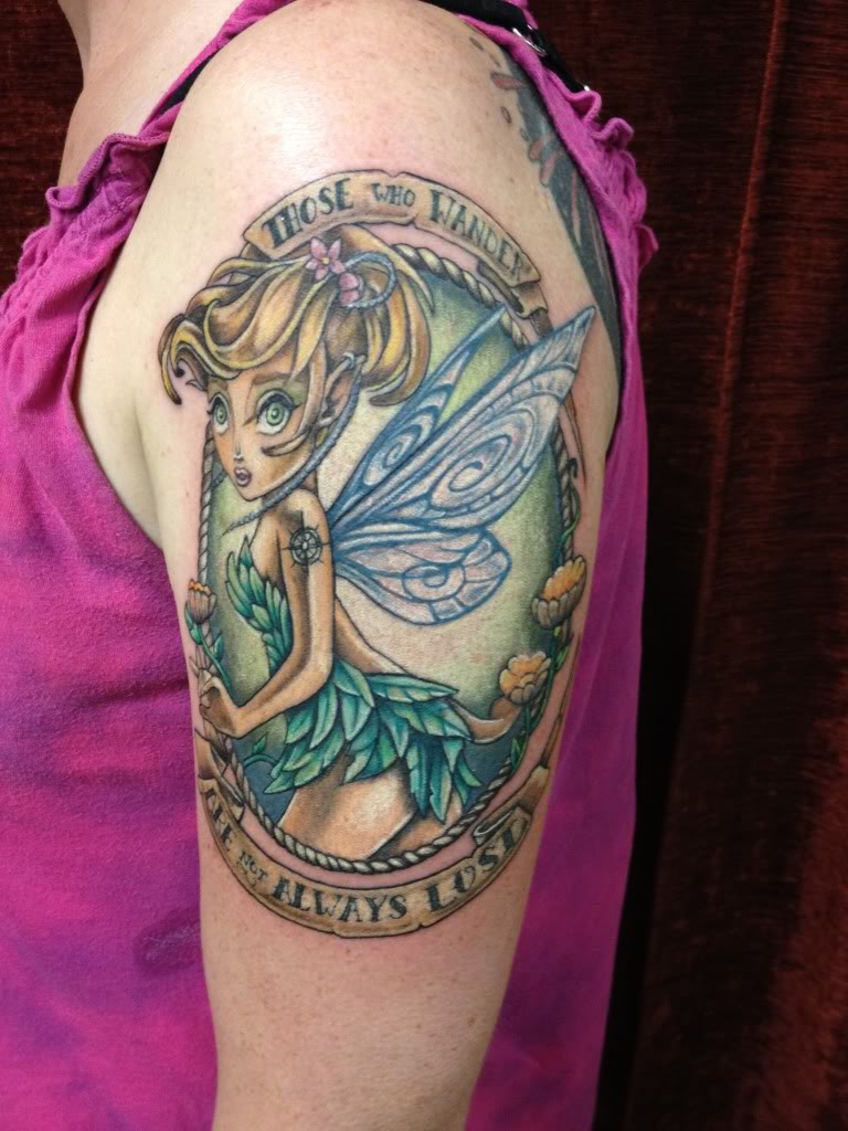 Tinker Bell Tattoos Printable Kids Entertainment