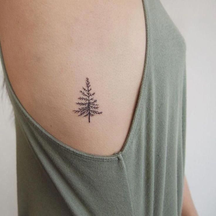 Tiny Minimalist Tattoo Minimalisttattoos Landscape Tattoo Nature