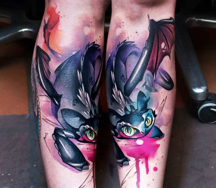 5 Toothless Tattoo Designs You'll Love