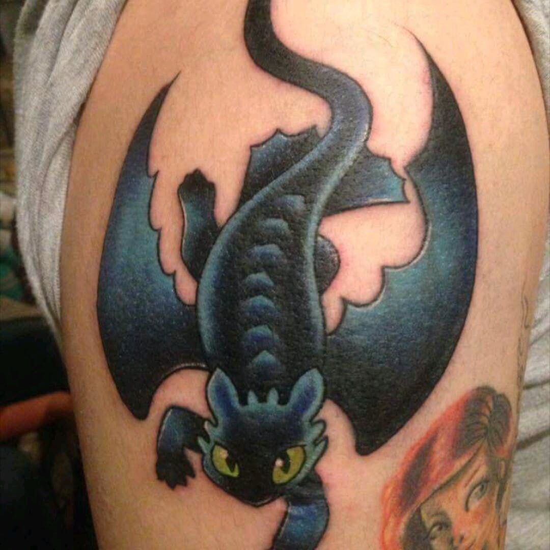 Toothless Tattoos Art Tattoo Ink