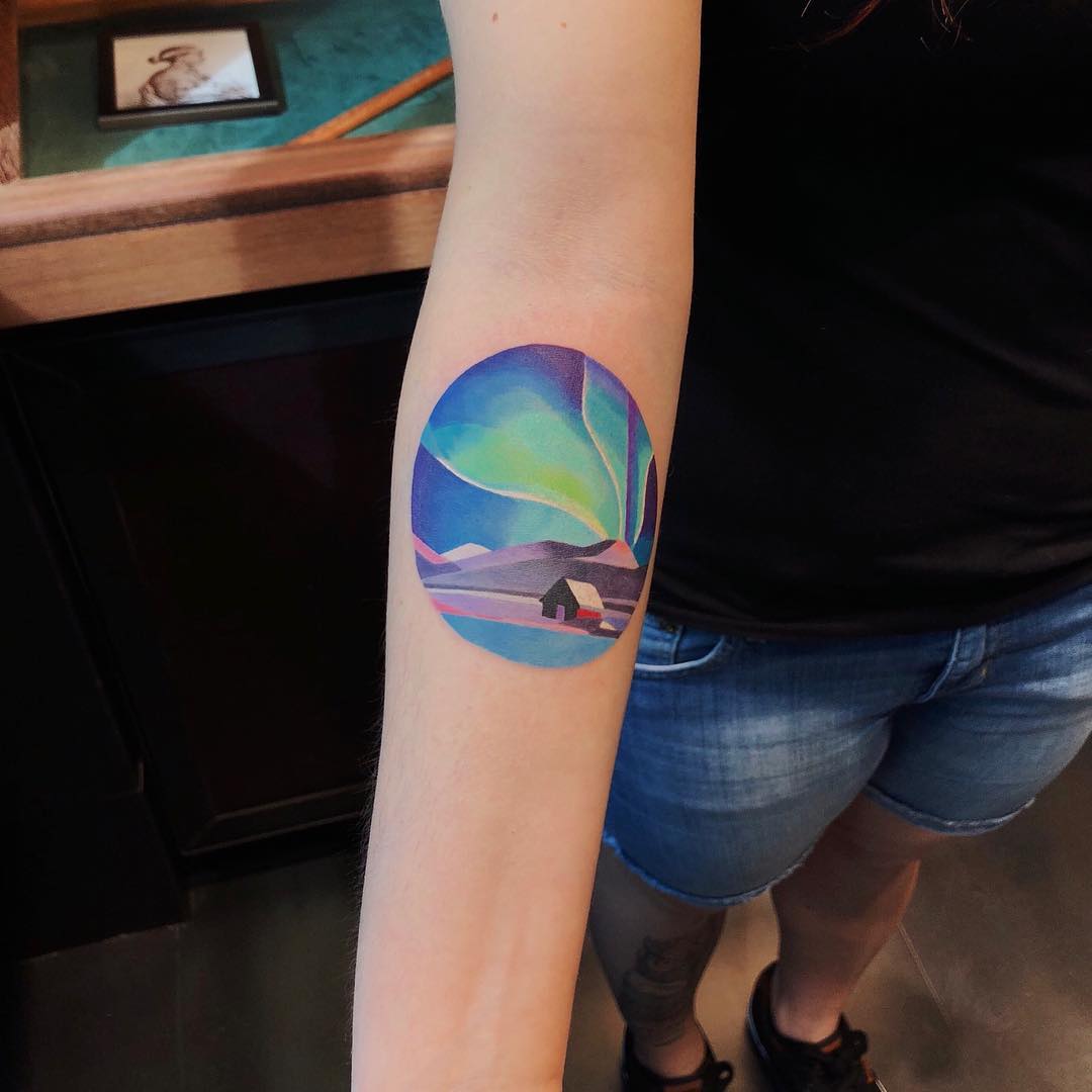 Top 10 Northern Lights Tattoo Ideas And Inspiration