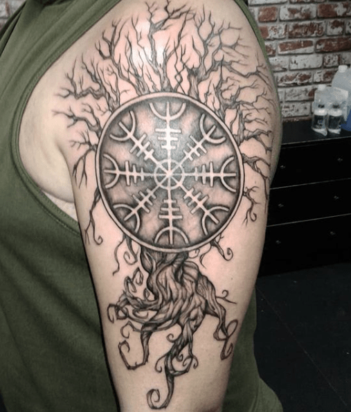 Top 20 Yggdrasil Tattoo Designs Symbolism Mythology