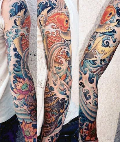 Top 47 Koi Fish Tattoo Ideas 2021 Inspiration Guide