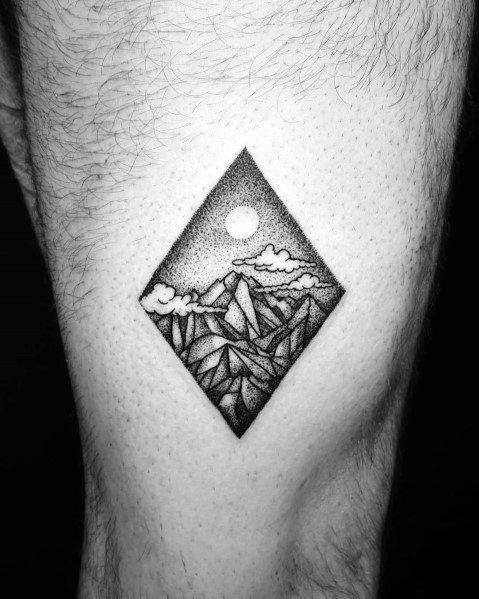 Top 47 Minimalist Mountain Tattoo Ideas 2021 Inspiration Guide