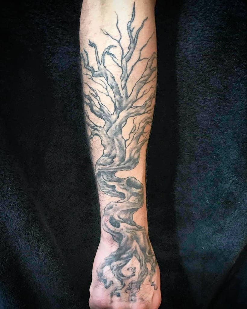 Top 50 Best Yggdrasil Tattoo Ideas 2022 Inspiration Guide Norse