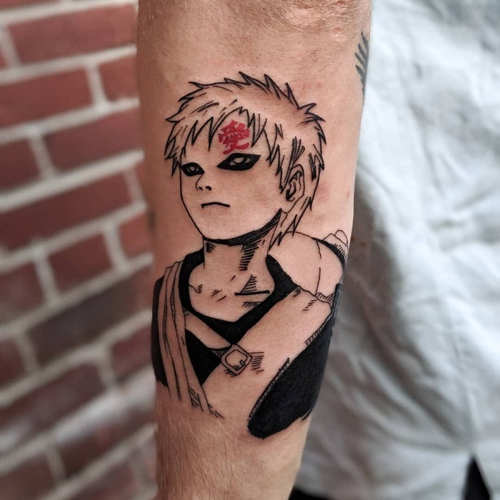 Top 62 Gaara Tattoo Designs Best In Cdgdbentre