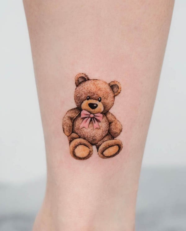 Top 63 Tattoo Of Teddy Bear Super Hot In Coedo Com Vn