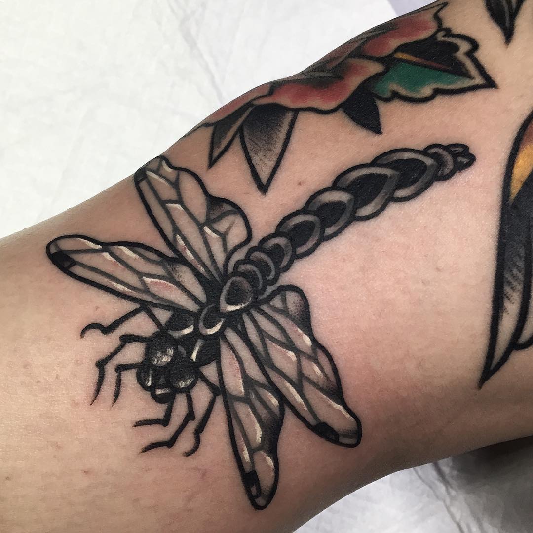 Traditional Dragonfly Tattoo Available For Tattoo Tattoos