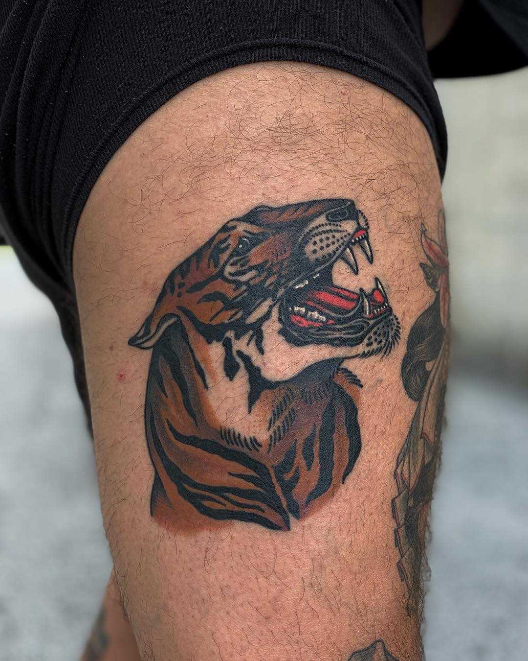 Traditional Tiger Tattoo Designs and Meanings