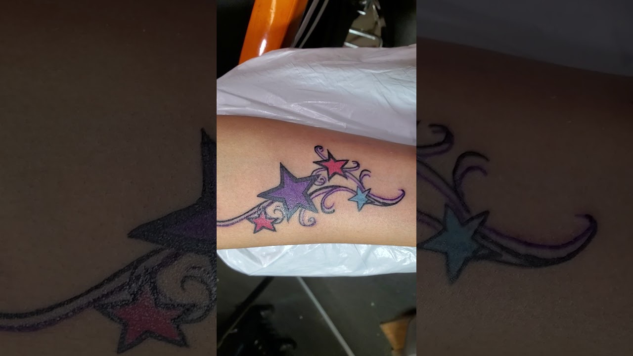 Trampstamp Butterfly Tattoo By Boris Kuryakin March 25 2018 Youtube