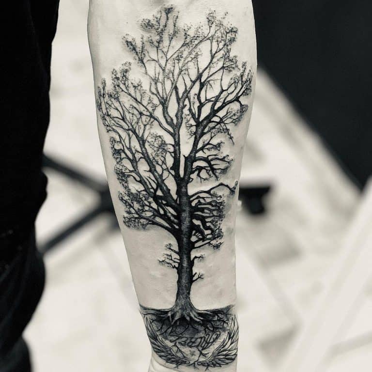 Tree Tattoo Arm Designs and Meanings