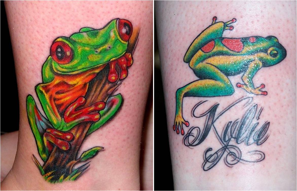 Trend Tattoo Styles Inspiring Meaning For Frog Tattoos