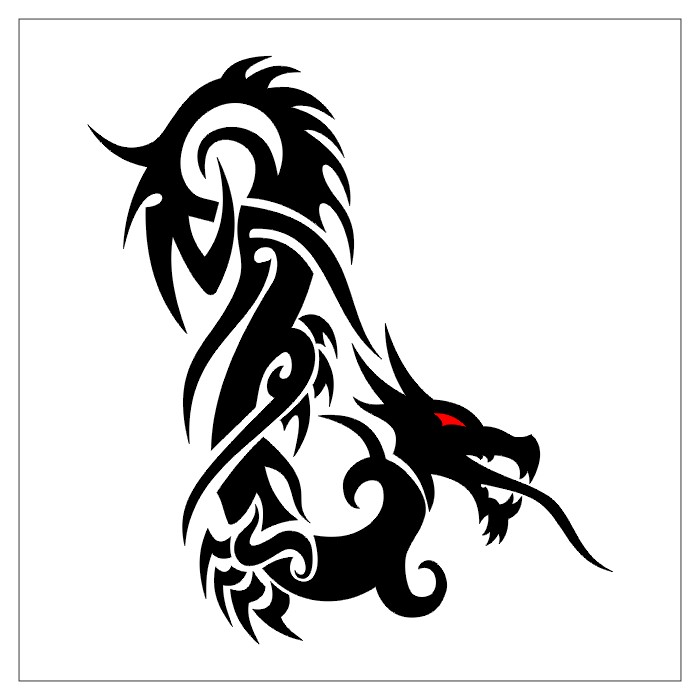 Tribal Dragon Tattoos The Most Popular Tribal Tattoo Design Best