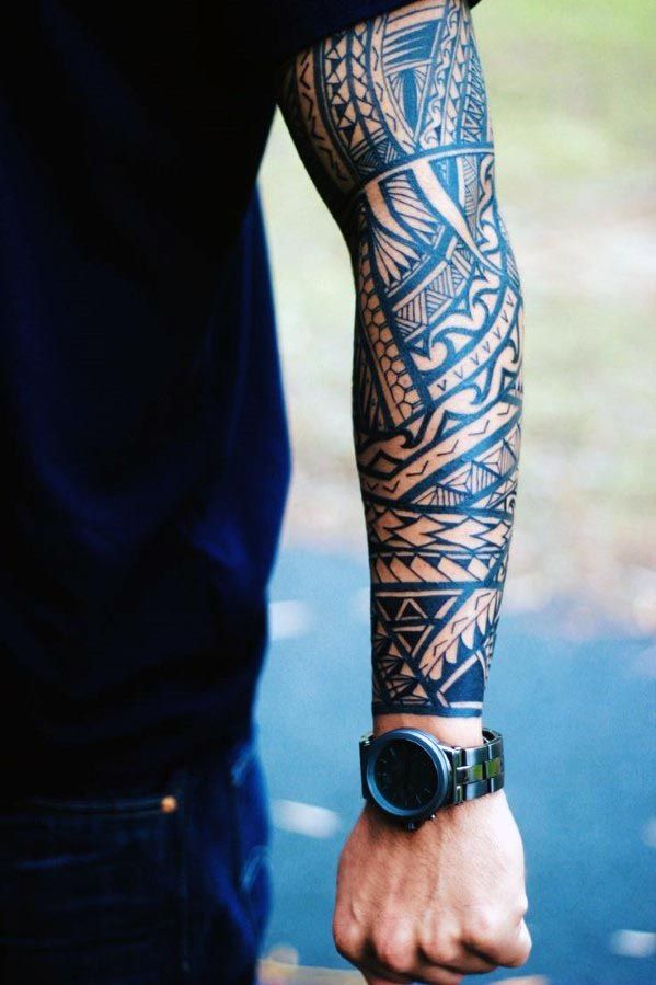 Tribal Forearm Tattoo Designs: Bold Symbolism Revealed