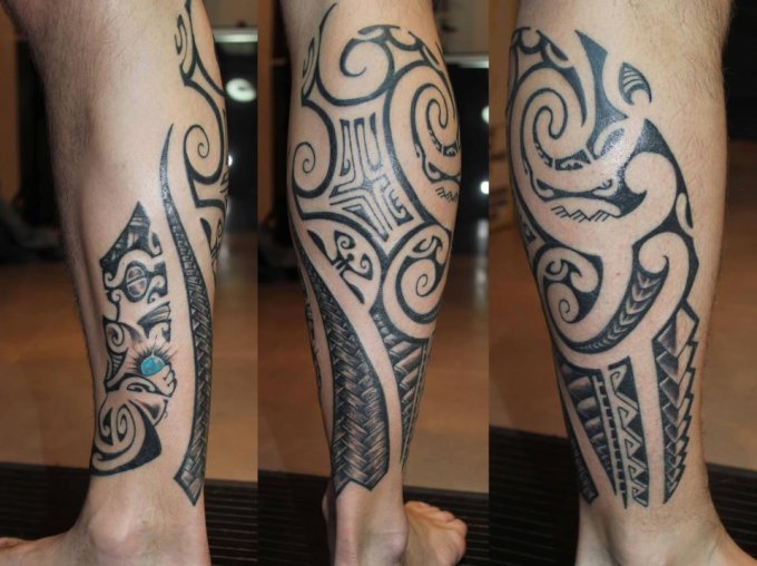 10 Tribal Leg Tattoo Designs to Inspire You