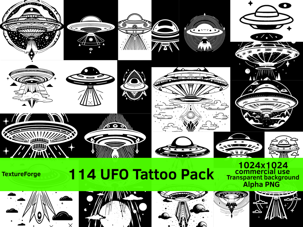 8 Unique UFO Tattoo Designs to Explore