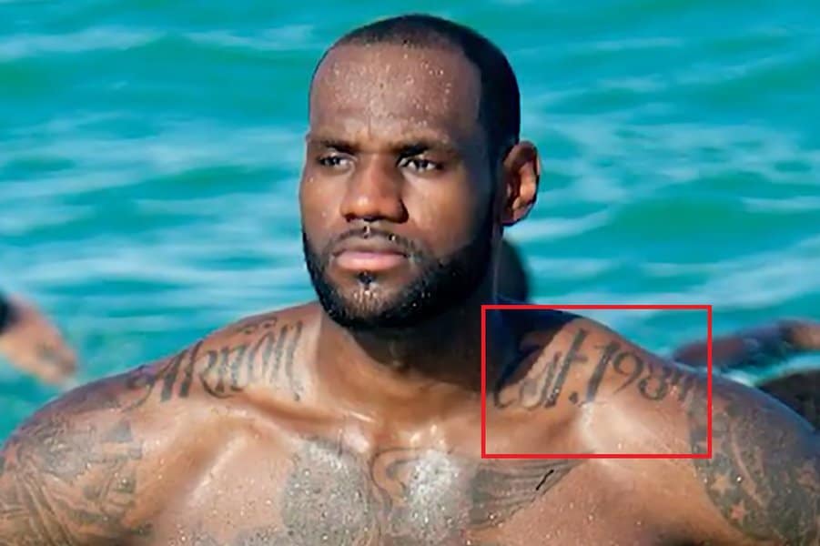 Una Gu A De 17 Tatuajes De Lebron James Y Lo Que Significan Best