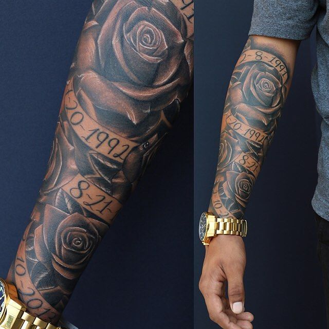 Uniquetattoos Rose Tattoos For Men Cool Forearm Tattoos Tattoos For Guys