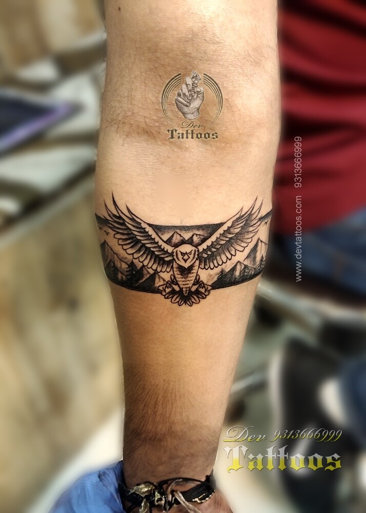 Update 68 Eagle Hand Band Tattoo Best In Cdgdbentre