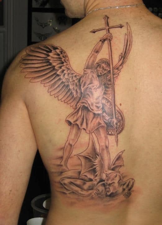 Update More Than 74 Saint Michael Tattoos Super Hot In Coedo Com Vn