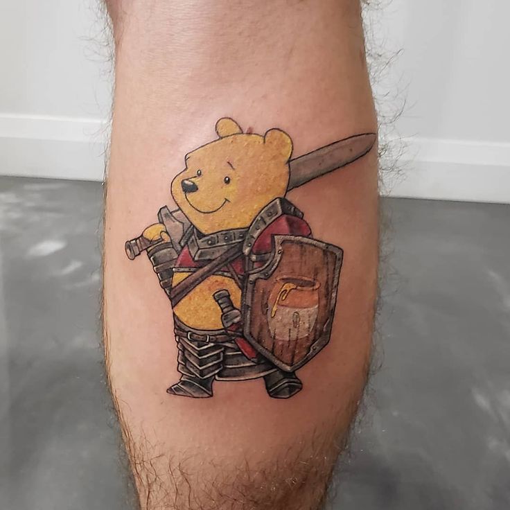 Updated 40 Uplifting Winnie The Pooh Tattoos November 2020