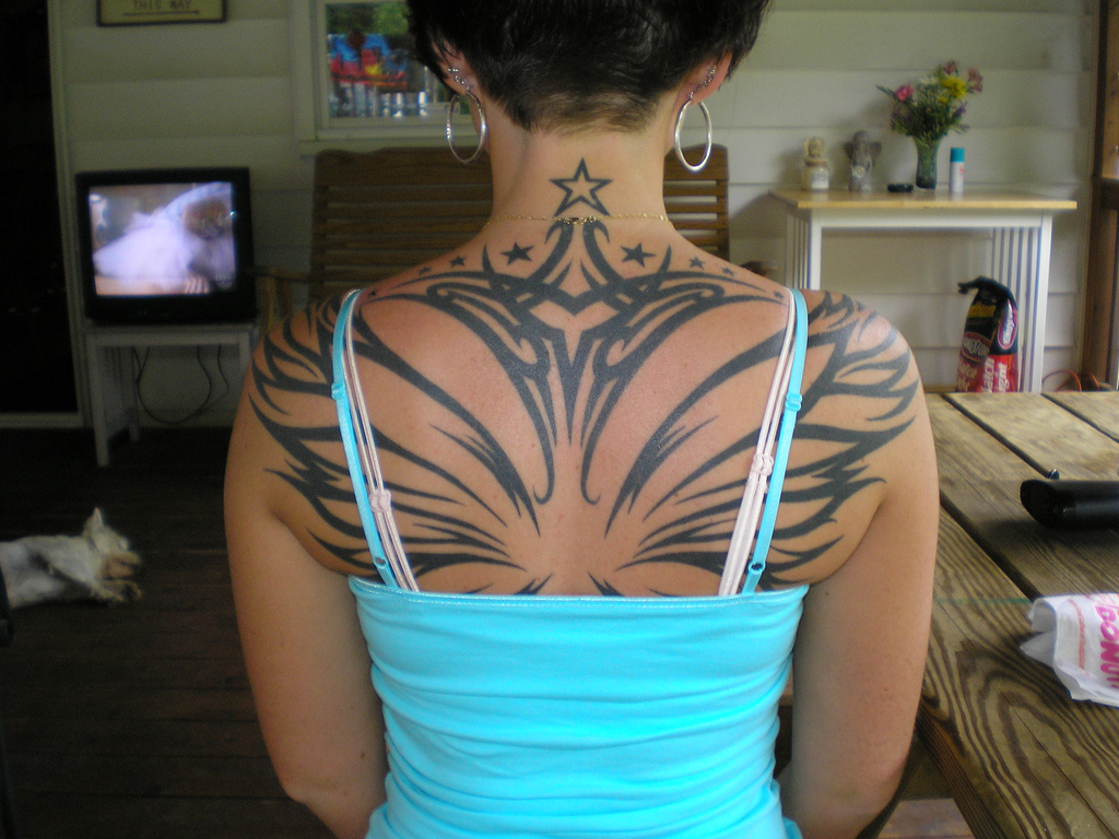 7 Unique Upper Back Tattoo Design Ideas