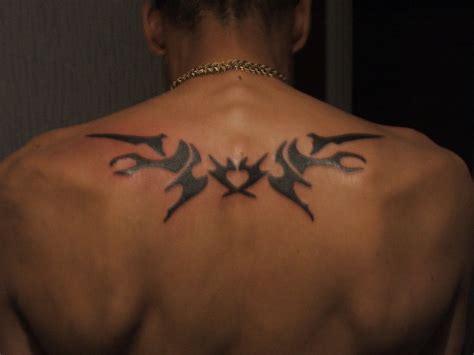 Upper Back Tattoo Designs For Men