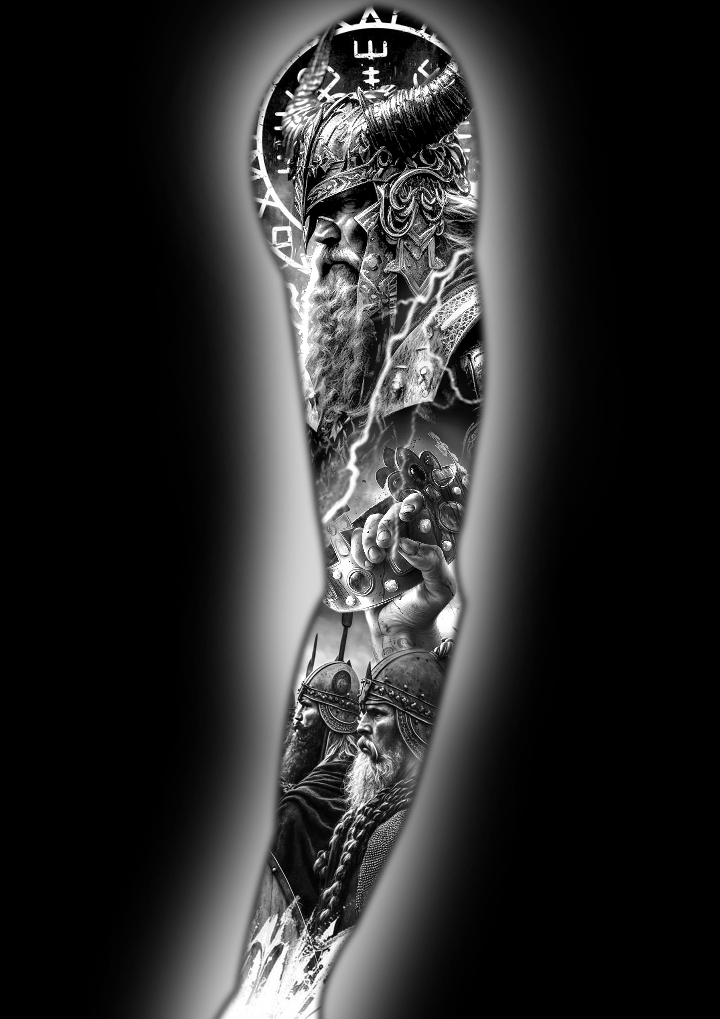 Viking Tattoo Sleeve On Pinterest Nordic Tattoo Viking Tattoos And