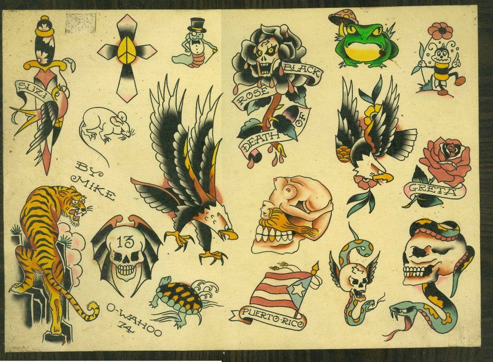 Vintage Tattoo Flash Art 22 Flickr Photo Sharing Vintage Tattoo Design Vintage Tattoo