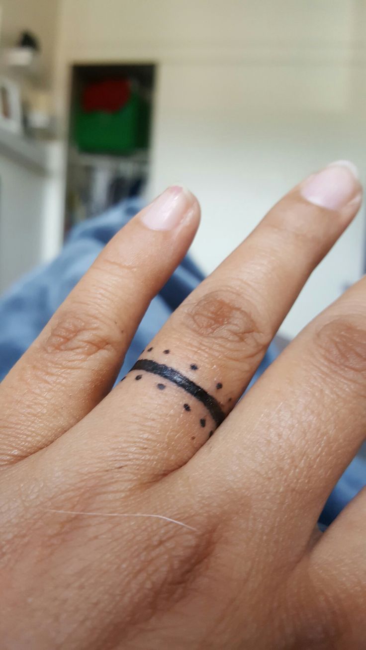 Wedding Band Tattoo Finger Tattoo Wedding Band Tattoo Finger