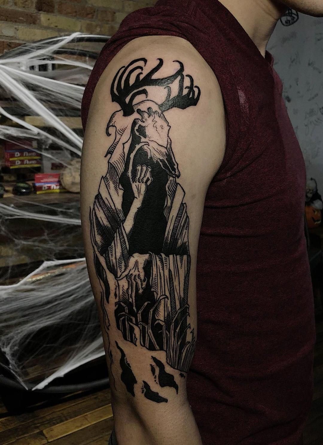 Wendigo Done By Maxwell Lacroix At Empire Inks In Appleton Wisconsin