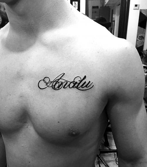 Wife Name Tattoo Wife Name Tattoo Names Tattoos For Men Name Tattoo