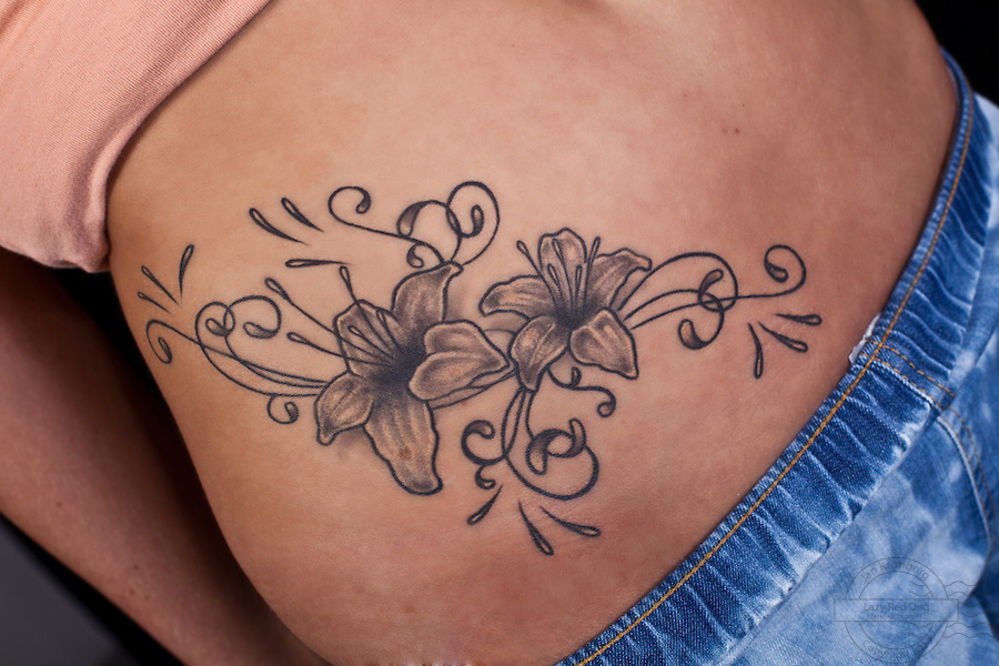 Women Side Hip Tattoos