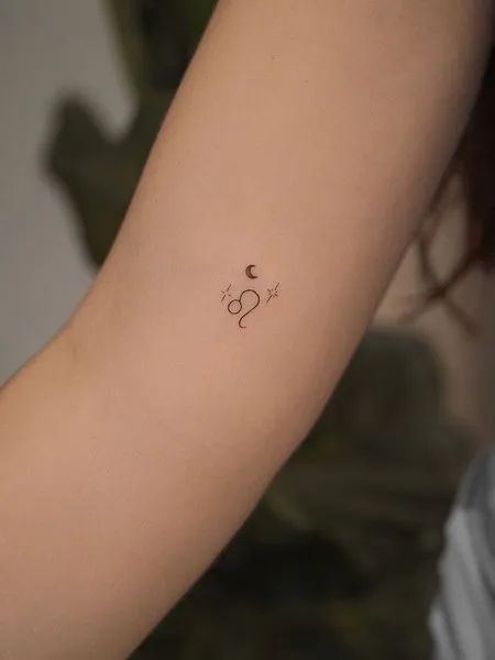 Women Tattoo Ideas Leo Tattoo Symbol