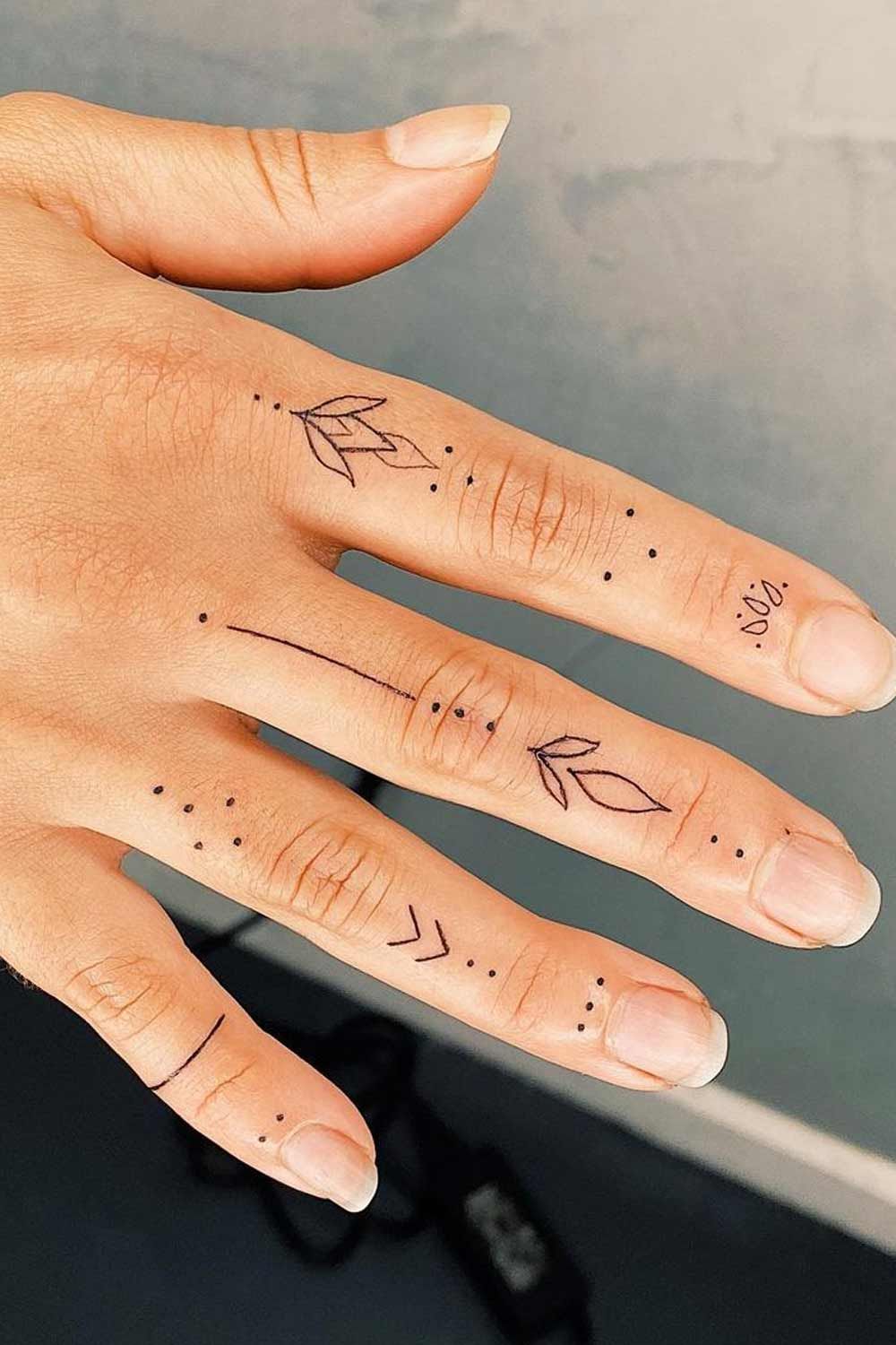 Women's Finger Tattoos: Small yet Significant Designs