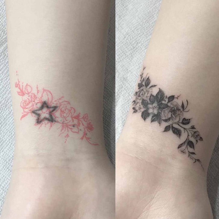 10 Wrist Cover Up Tattoo Design Ideas