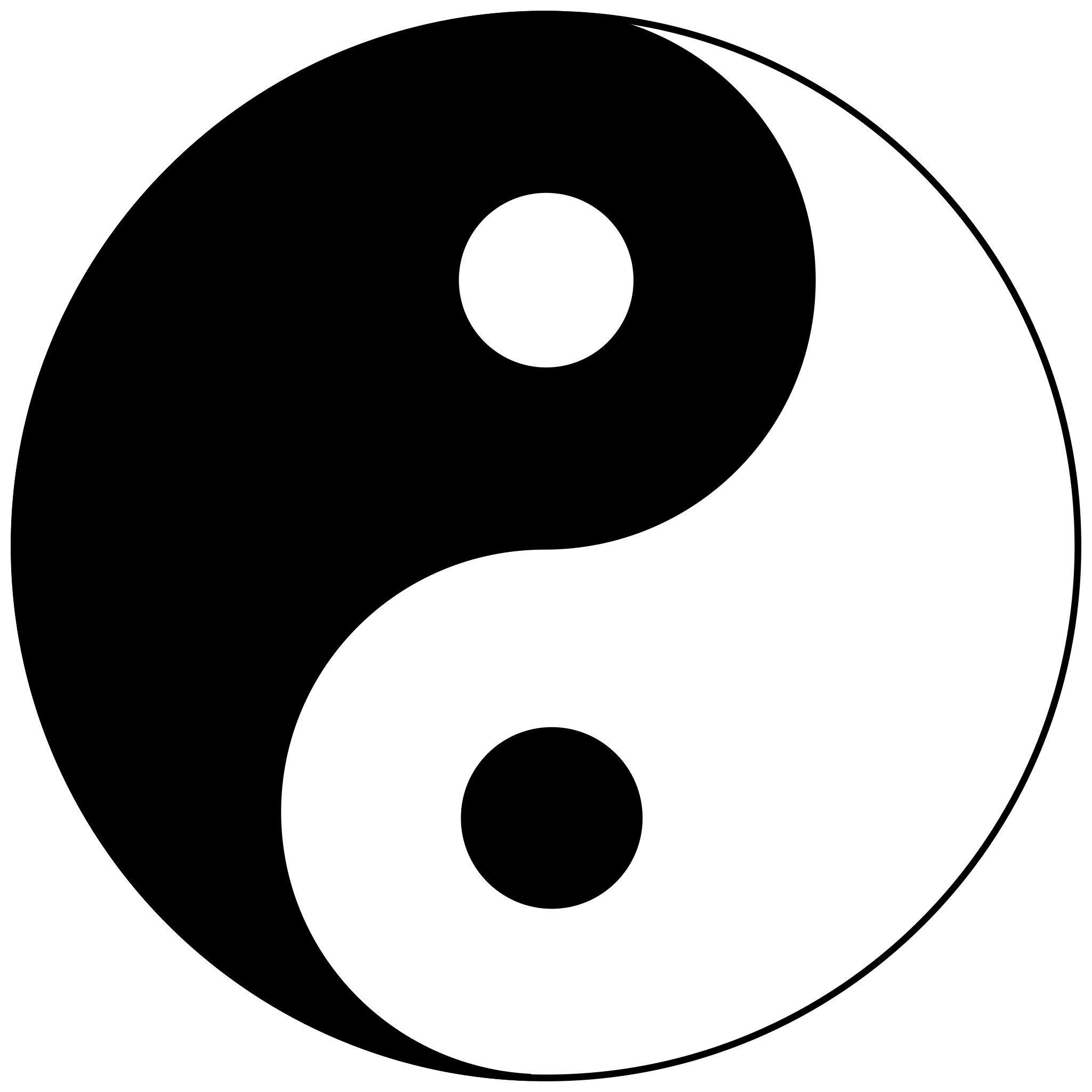 Yin Yang Creation Of Balance By Beachbumpics On Deviantart